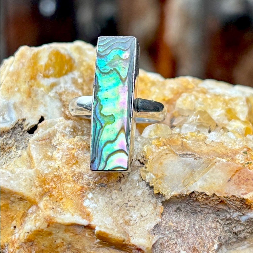 Abalone Shell Ring Shell Ring - Picture 13 of 15
